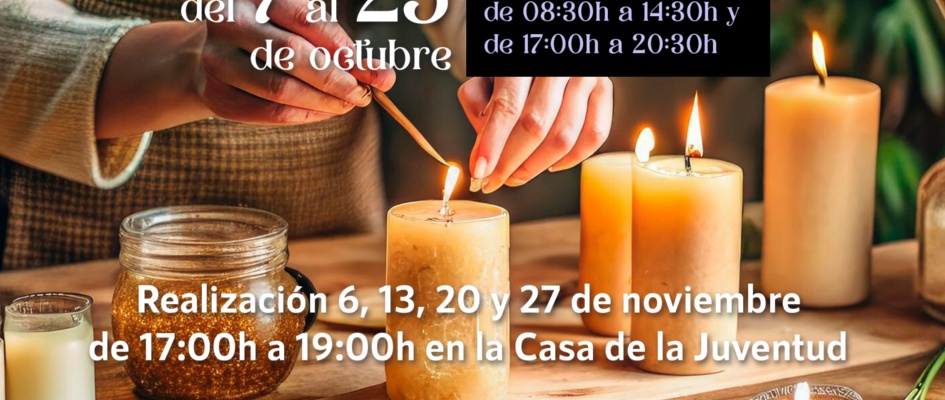 velas aromáticas