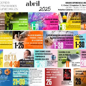 AGENDA ABRIL 2025