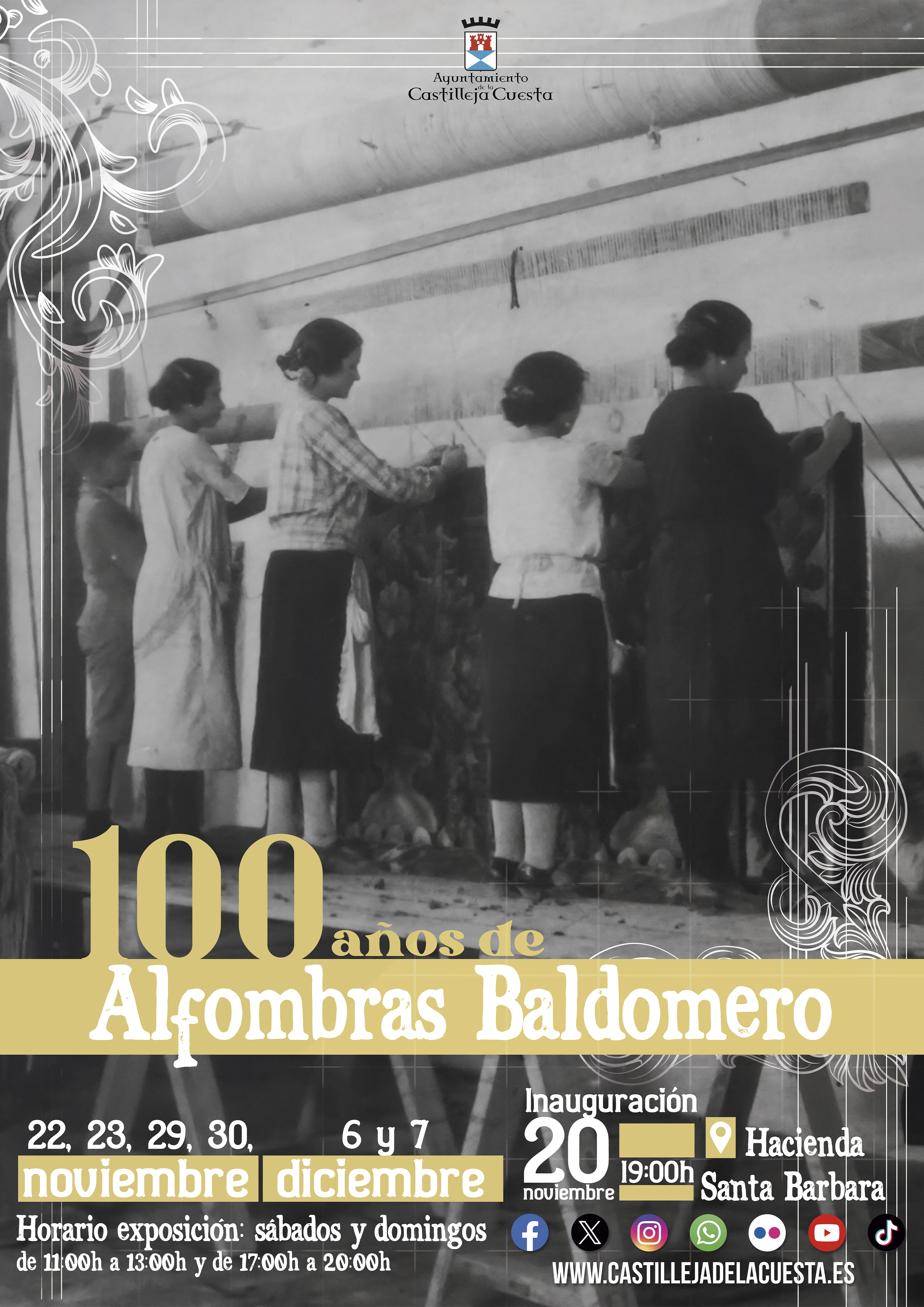 Cartel aniversario alfombras baldomero A3 v2