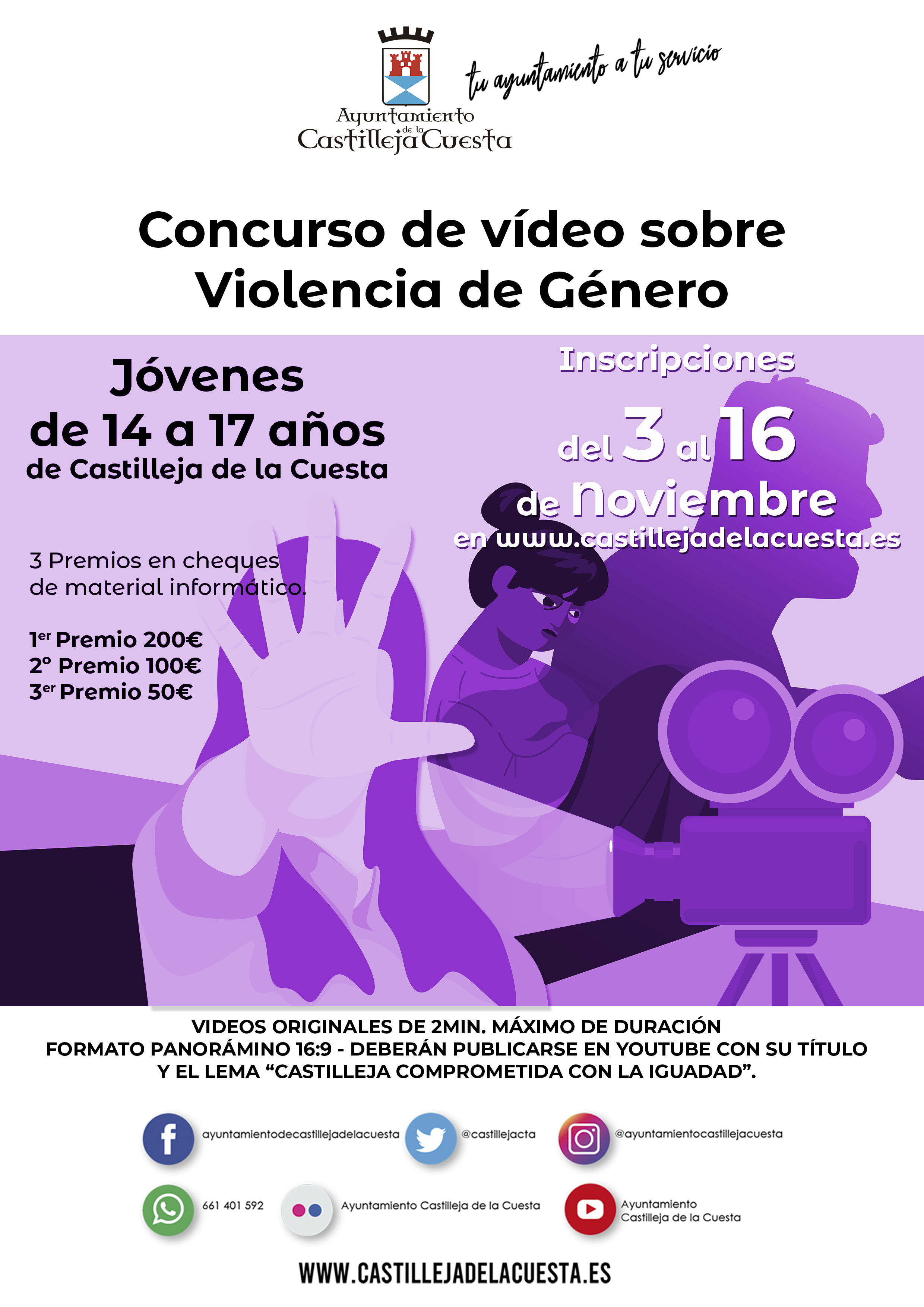 Concurso video Violencia machista 25N 2020