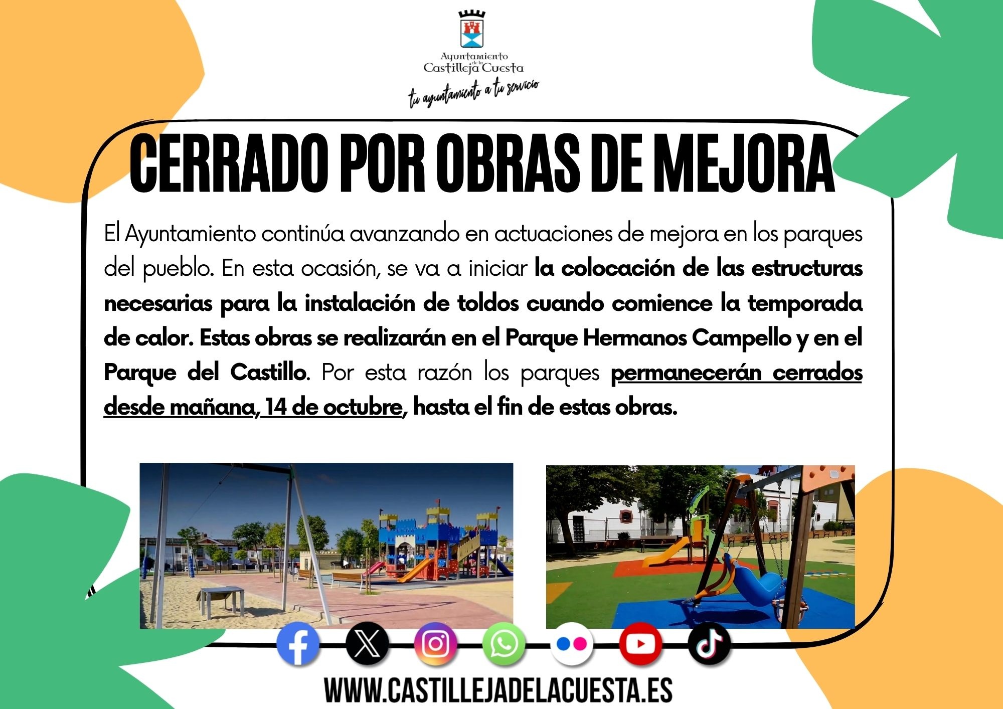 V2 Obras en los parques OCT26