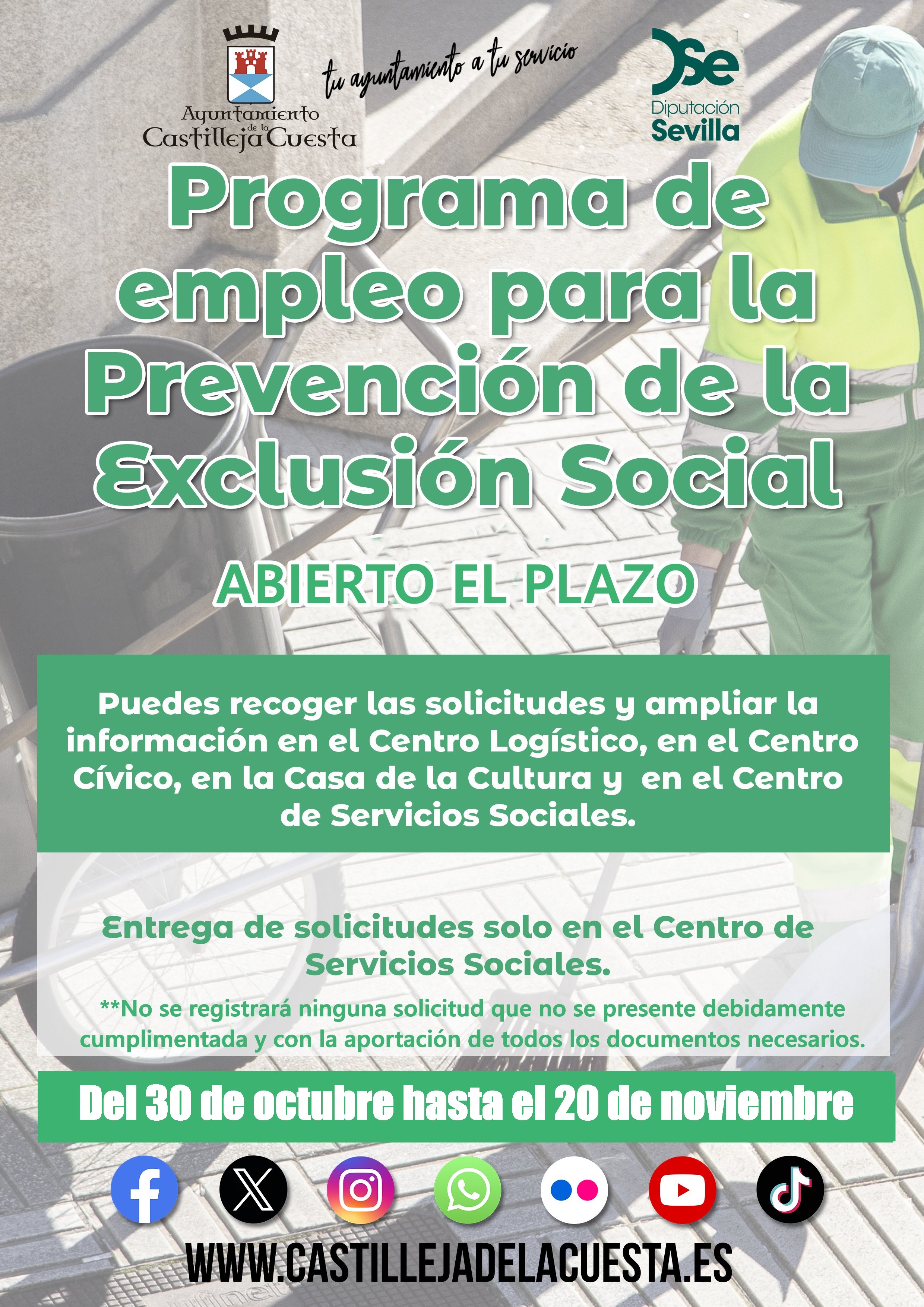 cartel_Empleo Prevención Exclusión 2026