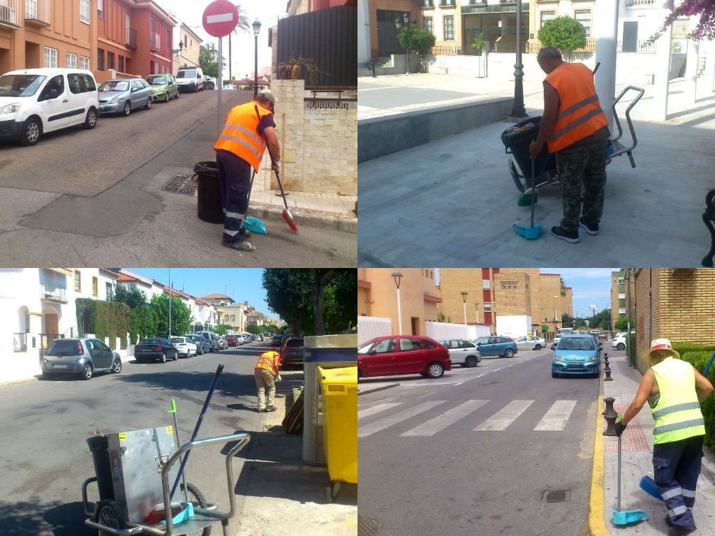 collage limpieza calles 20180804