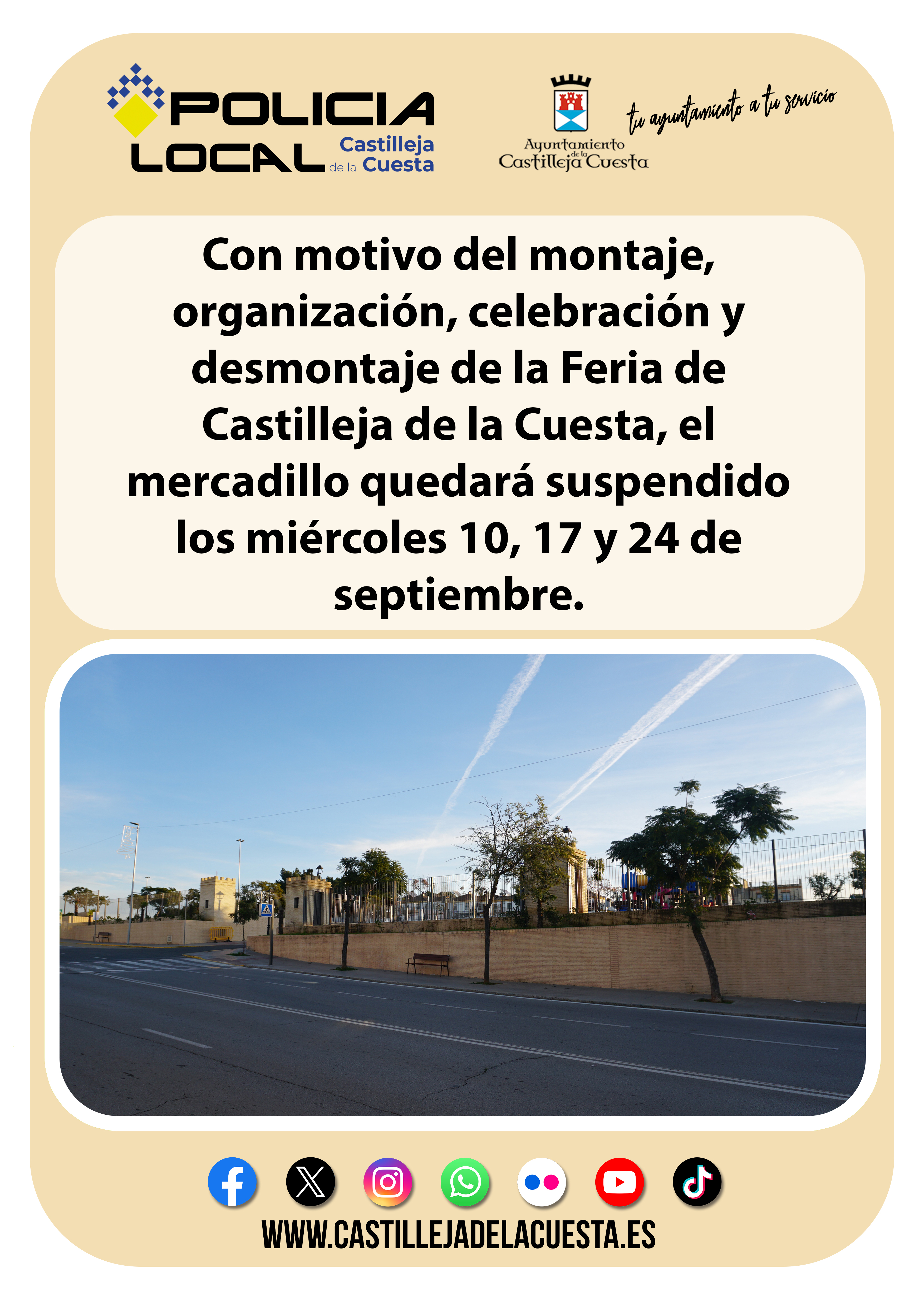 mercadillo suspendido feria 2025