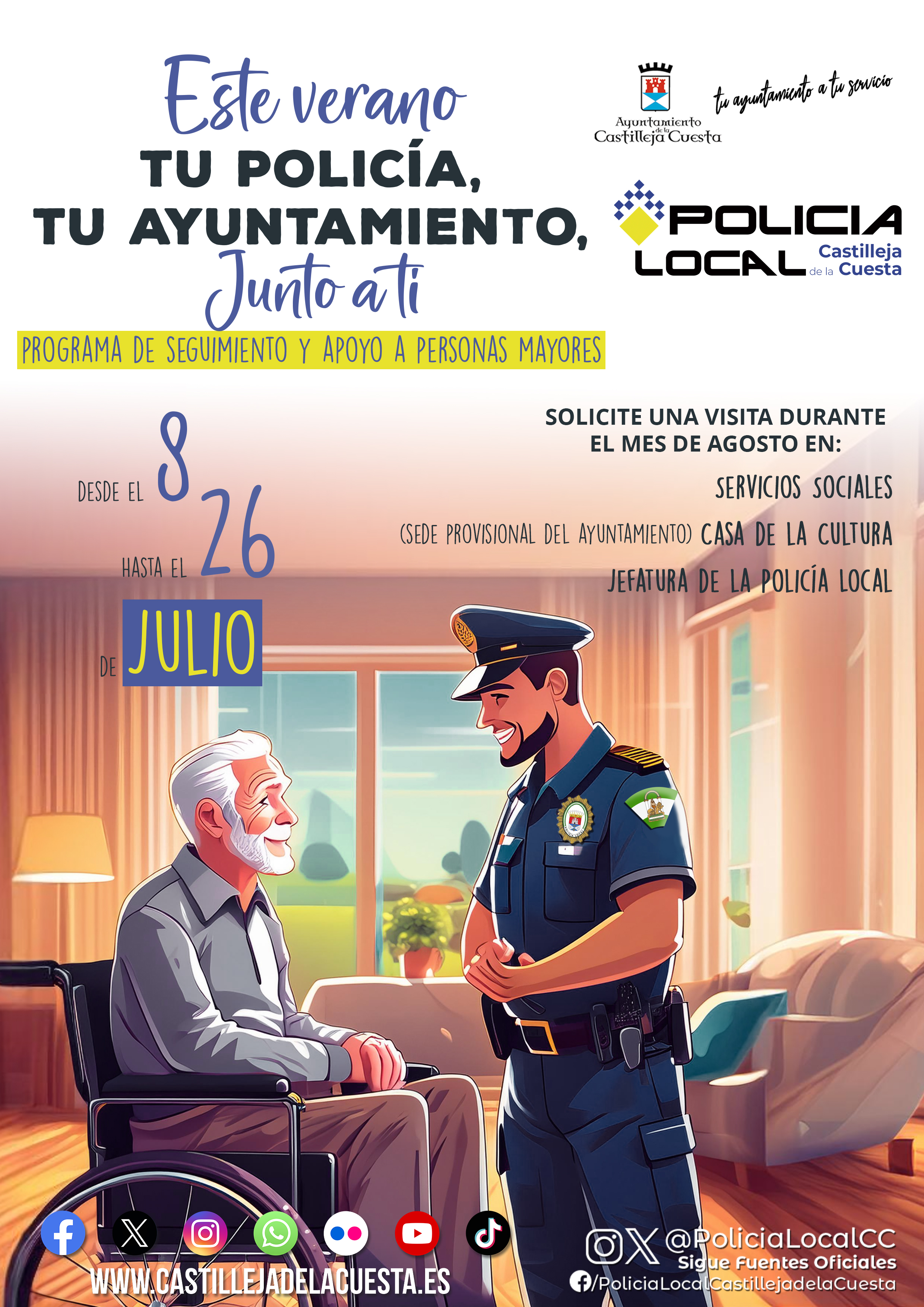 policia mayores verano 2024